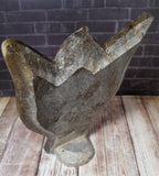 GGandJ.com Ammonite & Orthoceras Small Fossil Statue Rear view
