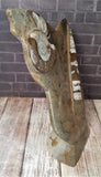 Medium Fossil Statue B - Side View Moroccan Abstract Art Gypsy Gems & Jewelry GGandJ.com