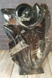 Medium Fossil Statue E - Front View Moroccan Abstract Art Gypsy Gems & Jewelry GGandJ.com