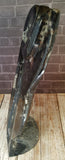 Medium Fossil Statue E - Side View Moroccan Abstract Art Gypsy Gems & Jewelry GGandJ.com