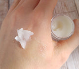 Organic Healing salve on hand
