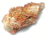 Moroccan Vanadinite on Barite