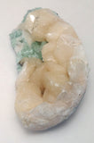 Natural Green and Peach Gemstone Crystal