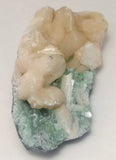 Peach and green zeolite