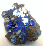 GG&J Azurite on Copper