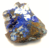 Naturally Unique Copper with Malachite and Azurite