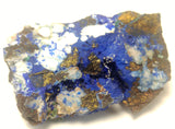 Natural Blue White and Copper Stone