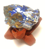 GG&J Azurite on Copper