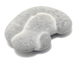 Natural Gray Round Stone
