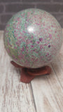 GG&J Naturally Unique™ Ruby Fushite Sphere