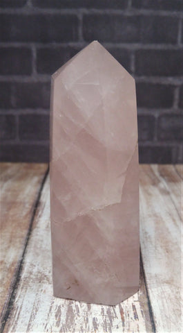 GG&J Naturally Unique™ Rose Quartz Obelisk