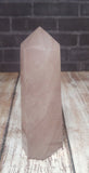 GG&J Naturally Unique™ Rose Quartz Facted Tower