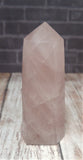 Natural Rose Quartz Carved Tower
