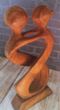 Gypsy Gems & Jewelry™ Naturally Unique™ Wood Lovers Statue