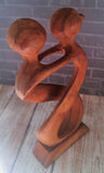 Handcarved Indonesian Abstract Statue