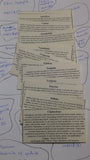 Gemstone description cards GGandJ.com