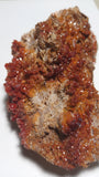 Rough Moroccan Vanadinite on Barite