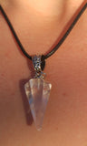 Faceted Clear Quartz Pendant