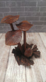 GGandJ.com Small handcarved Wood Mushroom from Indonesia