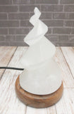 Spiral Selenite USB Lamp