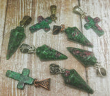 Gypsy Gems & Jewelry™ Naturally Unique™ Ruby Fushite Pendants