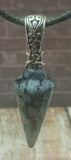 Natural Obsidian Pendulum Pendant