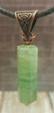 Green Aventurine Pendant Copper