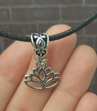 Silver Lotus Pendant