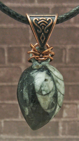 Natural Orthoceras Pendant