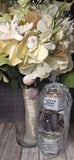 Gypsy Gems & Jewelry™ Naturally Unique™ Just add flowers Bath Fizz, Mineral Scrub, and vase with Amethyst Gift set