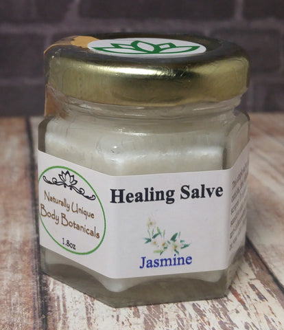 Gypsy Gems & Jewelry™ Naturally Unique Body Botanicals™ 1.8oz Jasmine Organic Healing Salve GGandJ.com