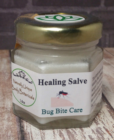 Gypsy Gems & Jewelry™ Naturally Unique Body Botanicals™ 1.8oz Bug Bite Care Organic Healing Salve