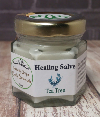 Gypsy Gems & Jewelry™ Naturally Unique Body Botanicals™ 1.8oz Tea Tree Organic Healing Salve GGandJ.com