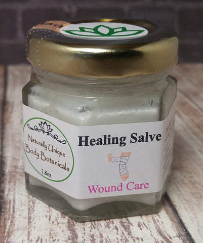 Gypsy Gems & Jewelry™ Naturally Unique Body Botanicals™ 1.8oz Wound Care Organic Healing Salve GGandJ.com