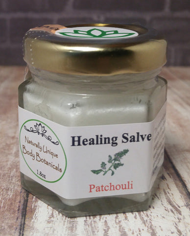 Gypsy Gems & Jewelry™ Naturally Unique Body Botanicals™ 1.8oz Patchouli Organic Healing Salve GGandJ.com