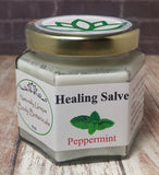 Gypsy Gems & Jewelry™ Naturally Unique Body Botanicals™ 4oz Peppermint Organic Healing Salve GGandJ.com