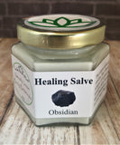 Gypsy Gems & Jewelry™ Naturally Unique Body Botanicals™ 4oz Obsidian Organic Healing Salve GGandJ.com