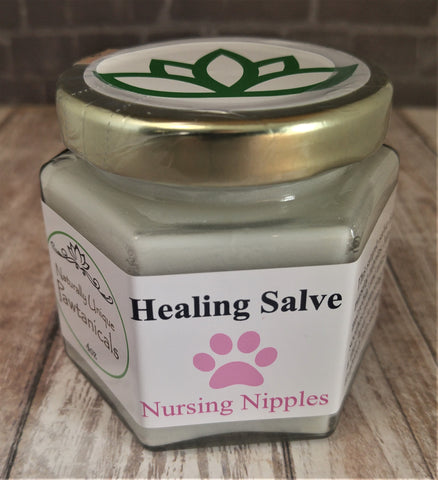 Nursing Nipples 4oz, Gypsy Gems & Jewelry™ Naturally Unique™ Pet Pawtanicals™ Salve, Pet Care, Organic Pet Products, Handmade Pet supplies, pet health, dog care, cat care, rabbit care