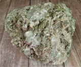 Natural green Prehnite with Epidote Gemstone Crystal from Morocco on GGandJ.com