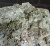 Natural green Prehnite with Epidote Gemstone Crystal from Morocco on GGandJ.com