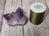 Natural Purple Amethyst Crystal from Brazil GGandJ.com with Size Reference