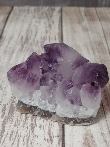 Natural Purple Amethyst Crystal from Brazil GGandJ.com