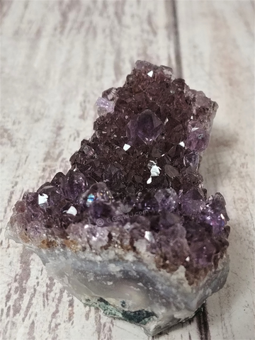 Natural Purple Amethyst Crystal from Brazil GGandJ.com