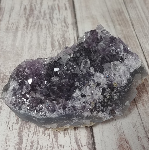 Natural Purple Amethyst Crystal from Brazil GGandJ.com