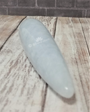 Natural Blue Celestite Crystal Wand from Madagascar GGandJ.com