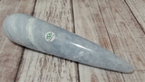 Natural Blue Celestite Crystal Wand from Madagascar GGandJ.com