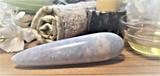 Spa Towel massage Oil gemstone wand Relax Therapeutic Luxury Flower Healing Candle septarian