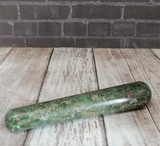 Ruby Zoisite wand from India