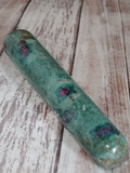 Natural Ruby Zoisite Massage Wand Gypsy Gems & Jewelry