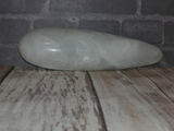 Natural Frost Quartz from Madagascar Carved Wand Gemstone Clear Frosty  GGandJ.com